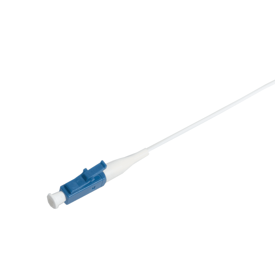 Afbeelding van pigtail LC Single Mode G.652D 900um Easy Strip 2,0m wit Enhanced