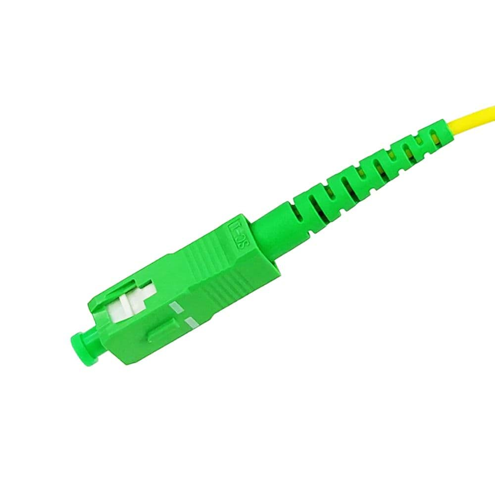 Afbeelding van patchcord SingleMode Simplex SCA-SCA  1.0m OS2 EasyFiber Yellow d2mm