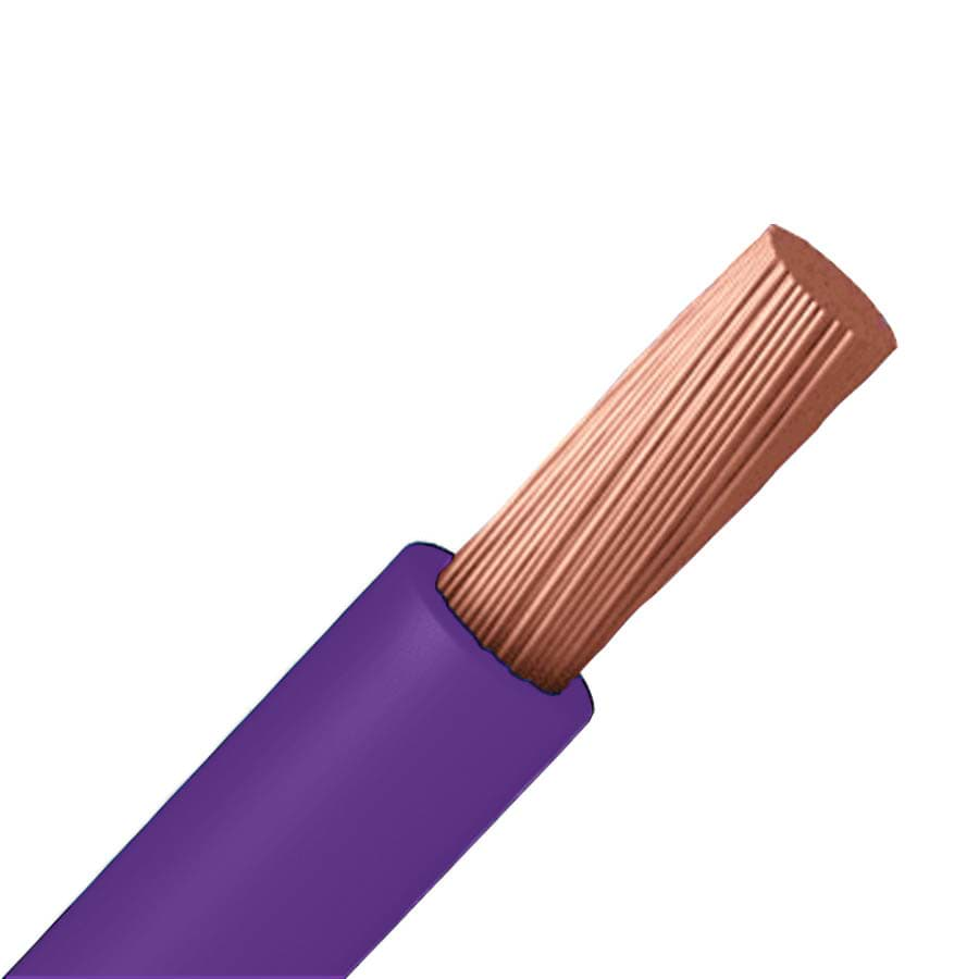 Afbeelding van montagesnoer PVC   0.5mm2 violet H05V2-K 90gr Eca TriRated UL/CSAH100m