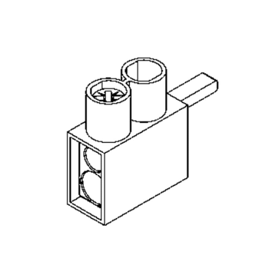 Picture of feed-in terminal STIFT top pin 2x1,5-10mm2 blauw