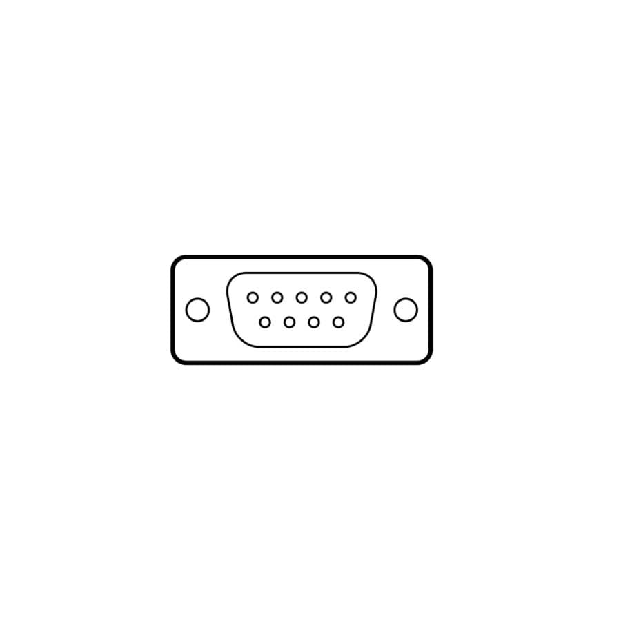 Afbeelding van D-sub connector  9p male PCB tinned dimple