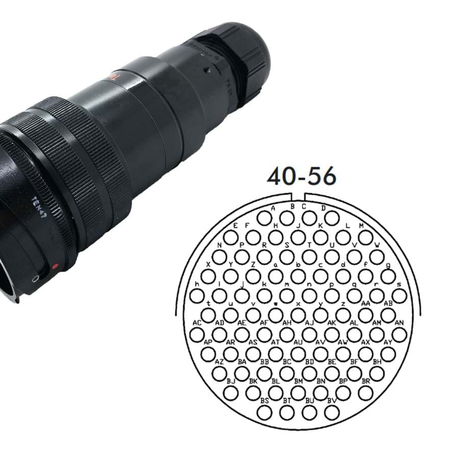 Afbeelding van LK 85p cable connector w/out nut male d=14-25mm Tourline long crimp