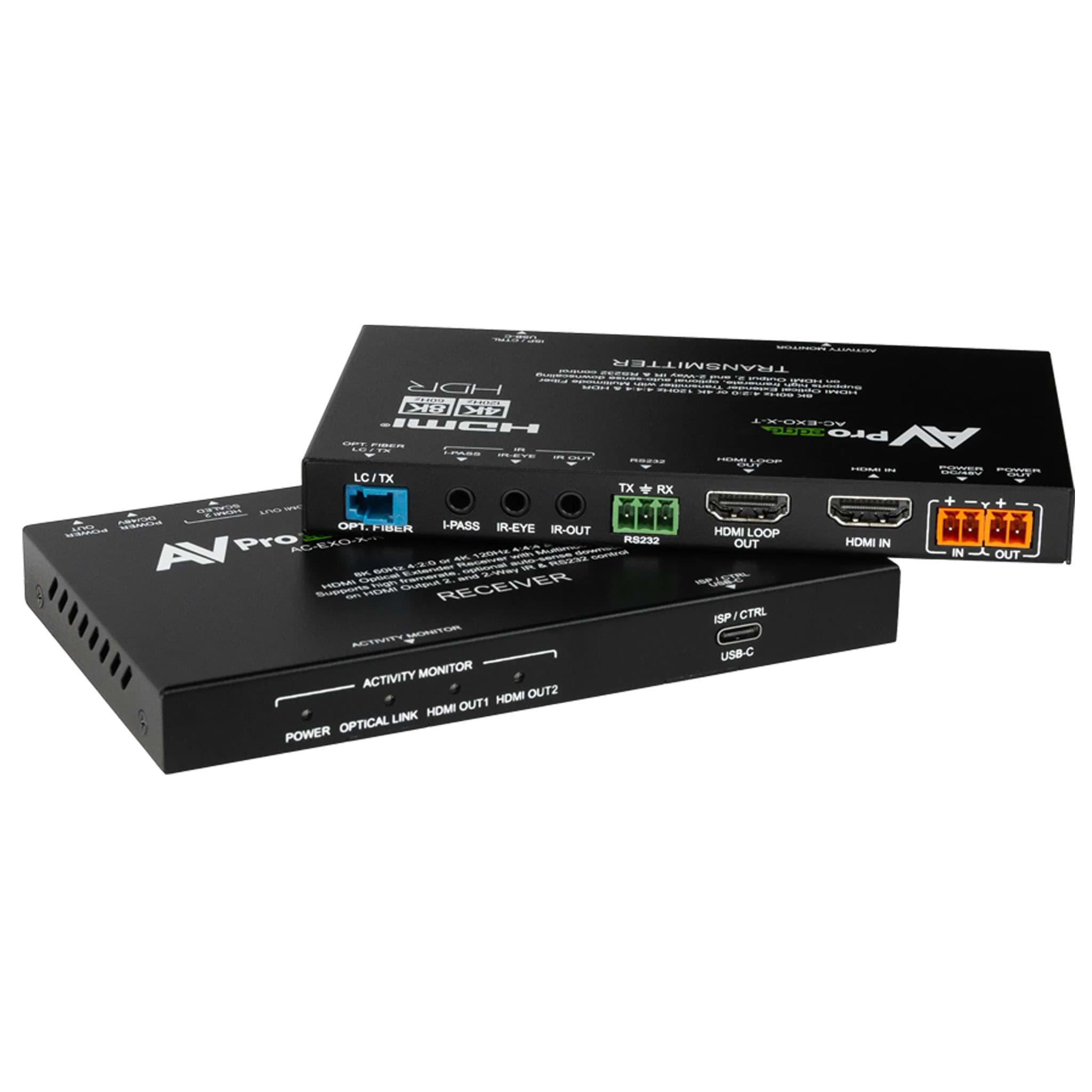 Afbeelding van HDMI ExtenderSet FIBER 40G 300m OM4 8K 4:2:0