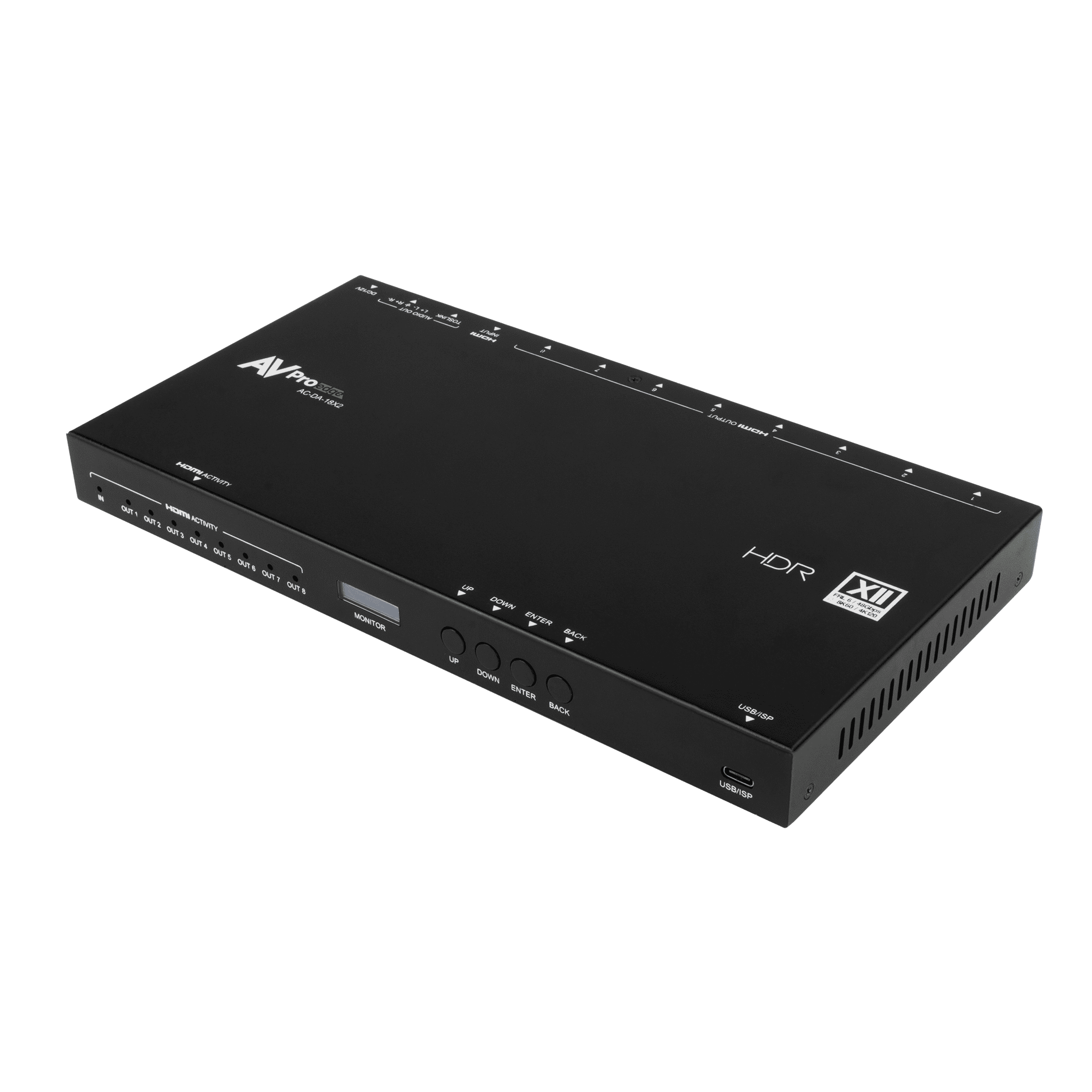 Afbeelding van HDMI Splitter 1x8 48G 8K with Scaling