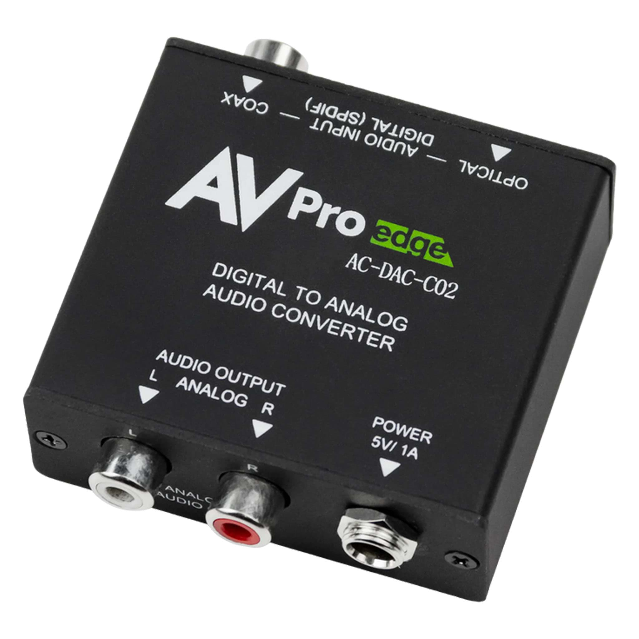 Afbeelding van Audio Converter Digital (Toslink/Coax) to Analog RCA