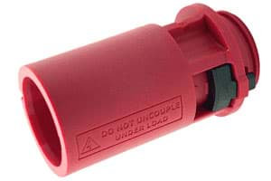 Afbeelding van Powerline QC insulator cable-source L1 red S-lock