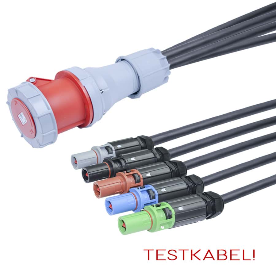 Afbeelding van TESTkabel H07RNF 35mm2  5xPowerline > CEE 5 pin 125A 400V Bals  2,5m