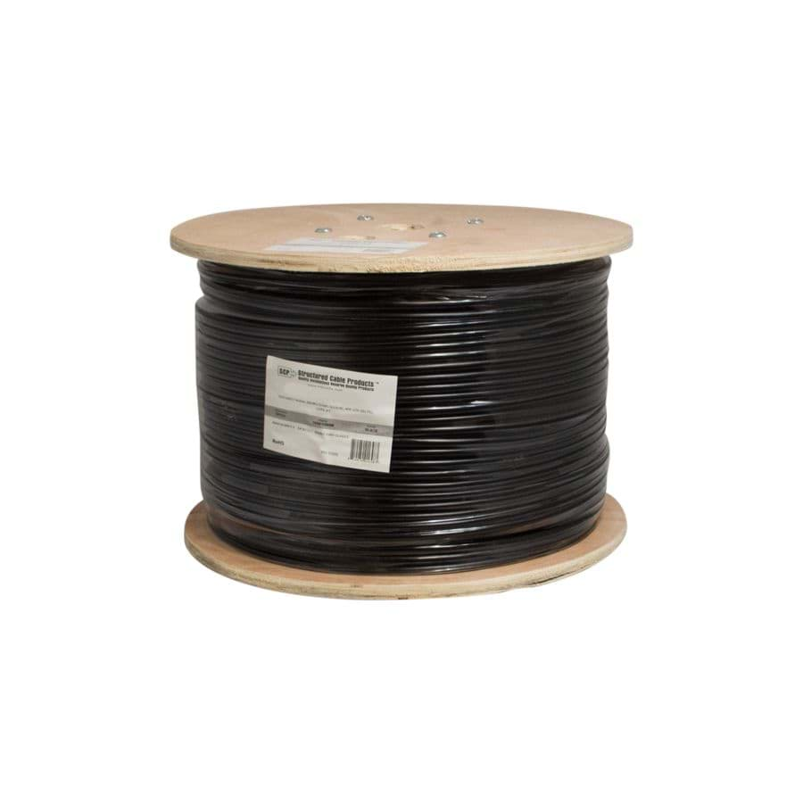 Afbeelding van DMX kabel 1x2xAWG24/7 ALU+Braid LSZH Dca-s2d1a3 zwart H305