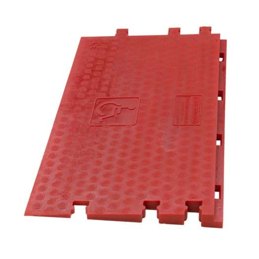 Bild von Red Floor kabelgoot 5k ramp female +REFLECTORS