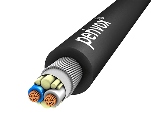 Afbeelding van audiosignaalkabel 110-AES PUR 2x0,22mm2 AF+WB d=6,2mm zwart