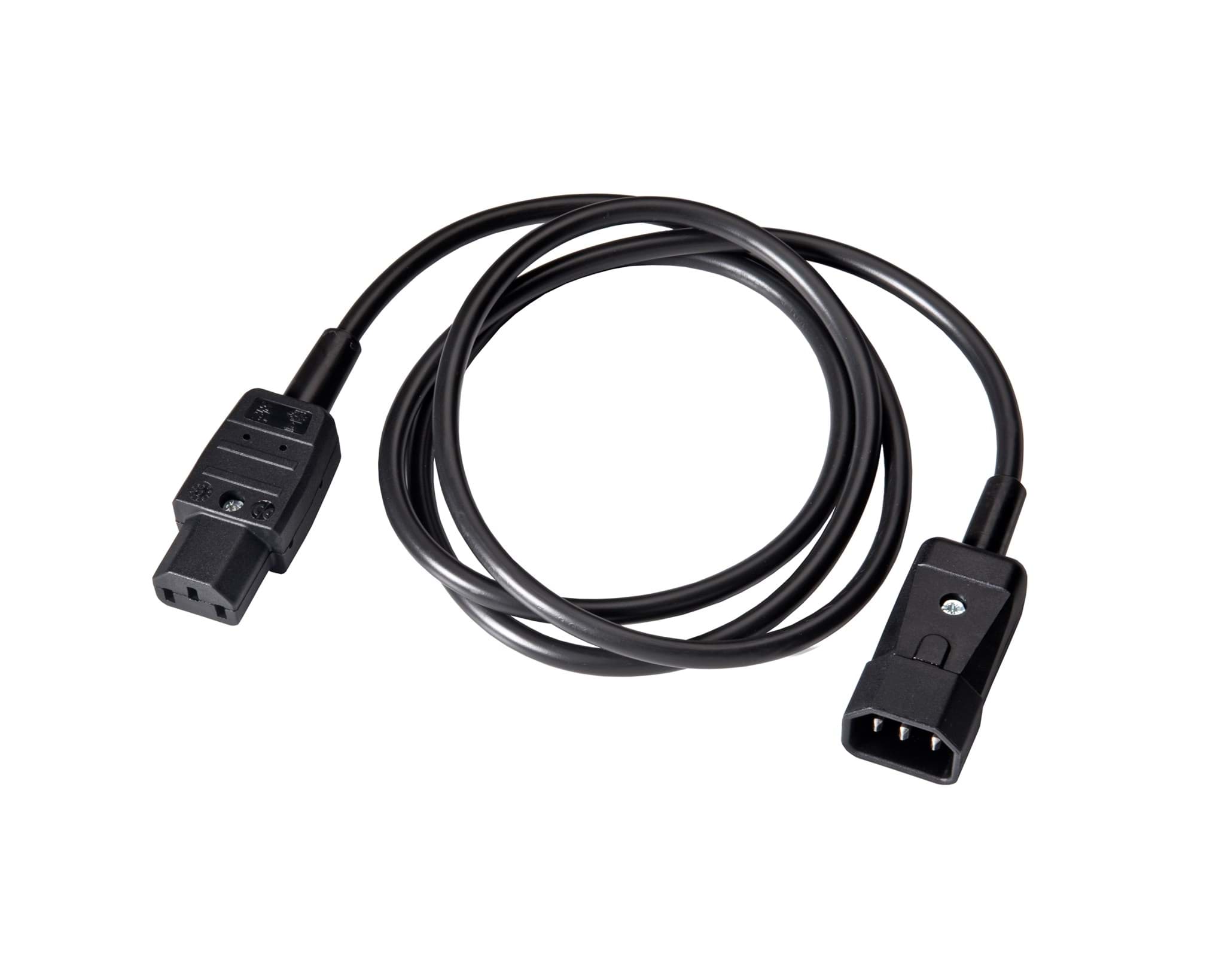 Afbeelding van aansluitkabel PVC 3G1,0mm2 zwart C14 > C13 3,0m