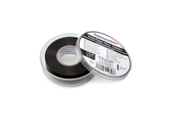 Afbeelding van isolatietape 0,18 dik 19mm 6m zwart