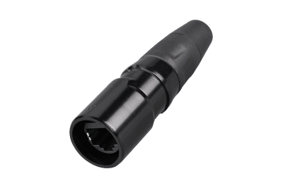 Afbeelding van RJ45 kabelconnector CONTRA behuizing zwart IP65