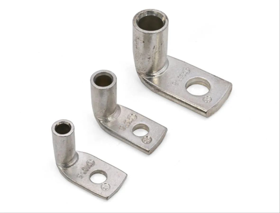 Afbeelding van kabelschoen haaks 90gr  25mm2 M14 HR EN 61238 Cembre