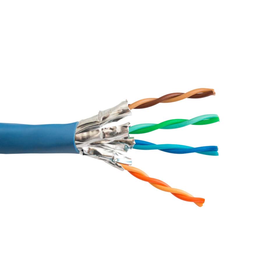 Picture of datakabel CAT6A U/FTP 600MHz 4PxAWG23 B2ca blauw PREMIUM SCP HA305