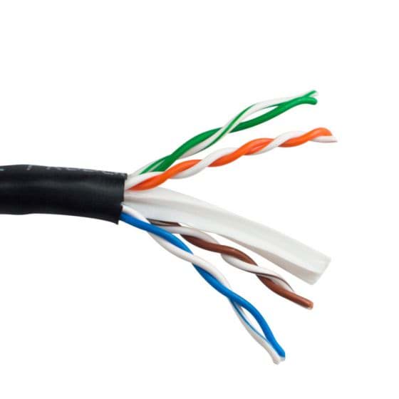 Bild von datakabel CAT6A U/UTP 600MHz 4PxAWG23 Dca-s2 zwart PREMIUM SCP HA305
