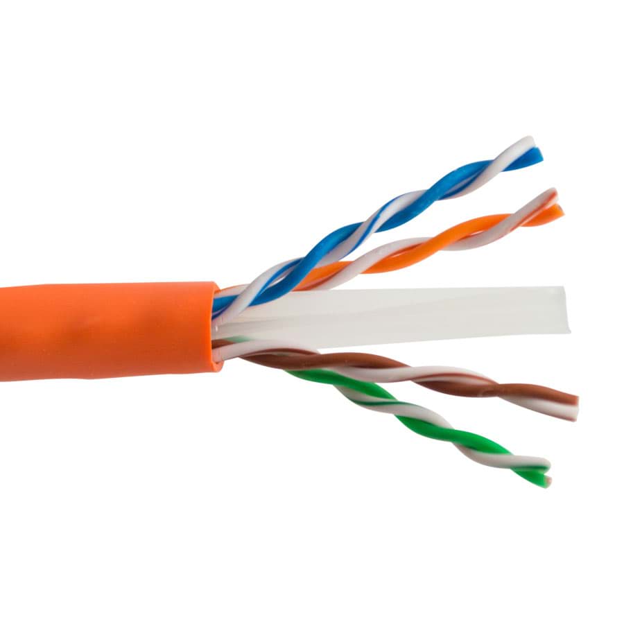 Picture of datakabel CAT6 U/UTP 550MHz 4PxAWG23 Dca-s2 oranje PREMIUM SCP HA305