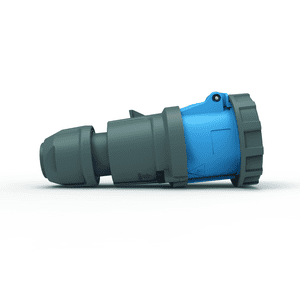 Afbeelding van CEE koppeling 5p  63A 230V 9h blauw IP67 Bals schroef