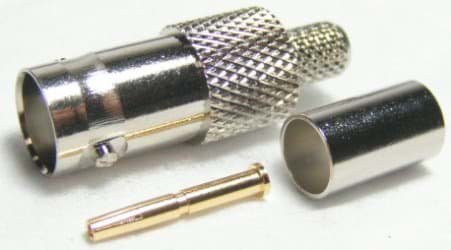 Afbeelding van BNC kabeldeel bus 50 Ohm (RG58) Lumberg