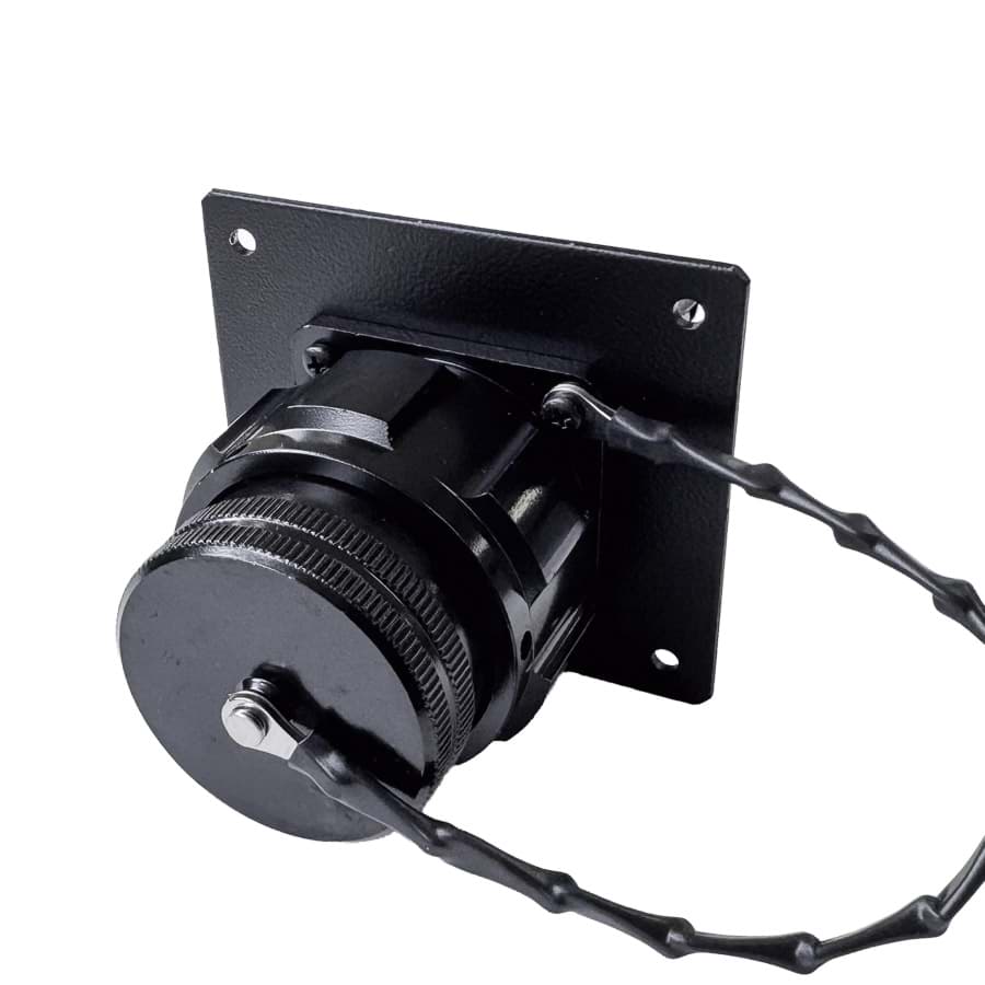 Afbeelding van printplaat PCB inclusief LK37 female chassisdeel + afdekkap