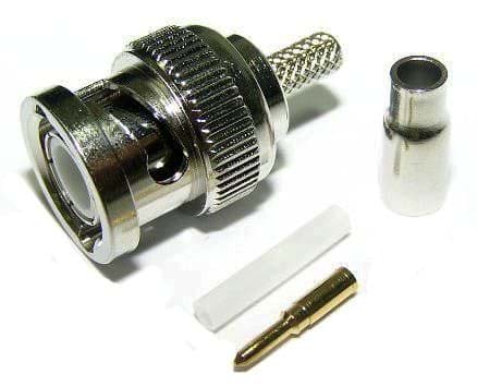 Afbeelding van BNC kabeldeel pen 50 Ohm (RG174) Lumberg