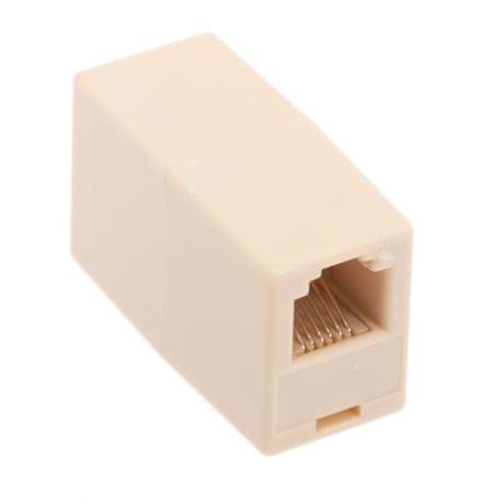 Afbeelding van RJ12 koppelstuk 1 op 1 6p6c Lumberg