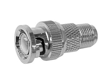 Afbeelding van adapter BNC pen - F bus Lumberg