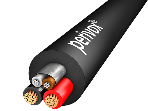 Picture of Combi cable SIGNAL+POWER (1x2x0,35mm2AF + 2x2,5mm2) PVC black