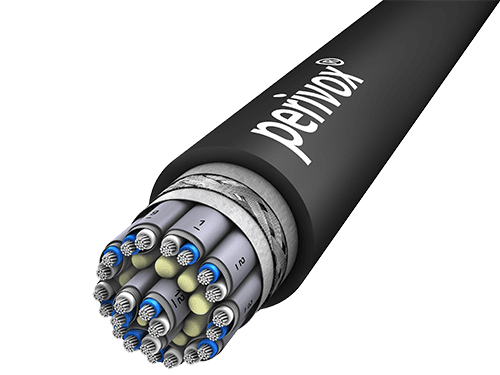 Picture of Multipair 12x2x0,14mm2 audio-AES-DMX-110 PUR-ROBUST black RW-C