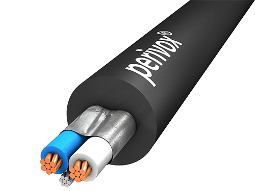 Afbeelding van Signaalkabel Audio-analoog 2x0,22mm2 RF-H FRNC d=3,0mm zwart