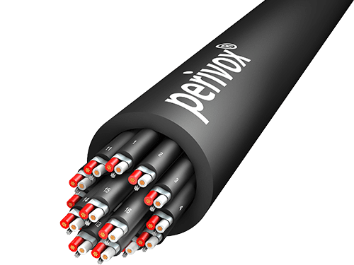 Afbeelding van Multipair 16x2x0,22mm2 audio PVC-SOFT zwart MF-Y