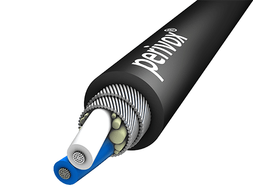 Afbeelding van Signaalkabel Audio-AES-DMX 2x0,5mm2 HNF-WWH FRNC d=6,2mm zwart