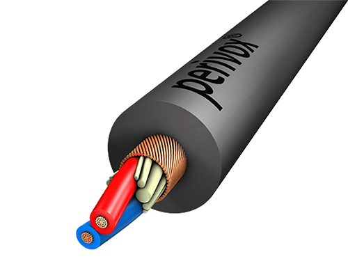 Afbeelding van Microfoonkabel 2x0,22mm2 NF-WY PVC-SOFT d=6,4mm grijs