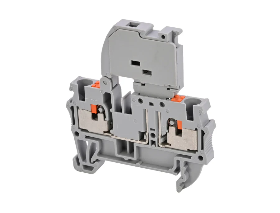 Afbeelding van zekeringklem 5x20mm 10A push-in 4.0mm2 insteekbaar Cembre