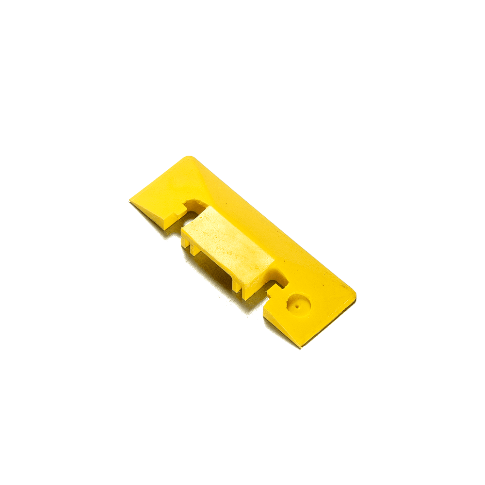 Picture of Powertrack end cap yellow