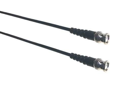 Afbeelding van antennekabel 50 Ohm RG58C/U perivox PUR zwart BNC  0,5m